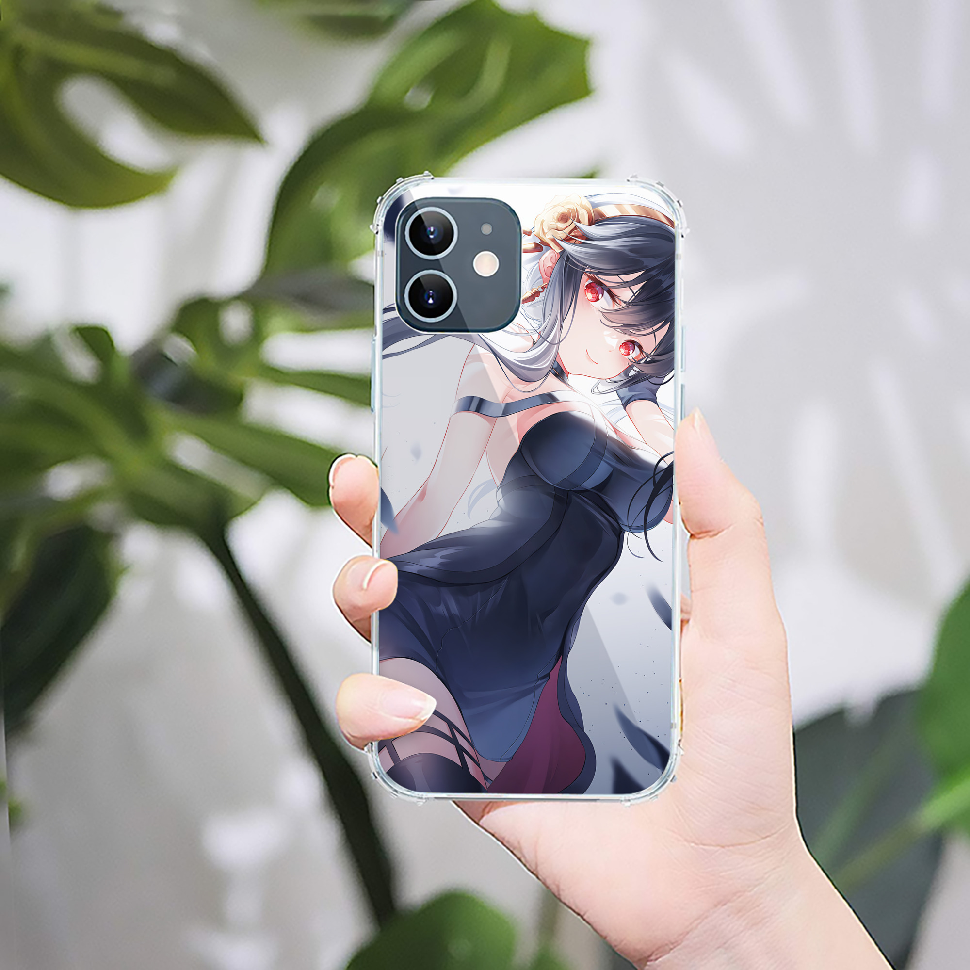 （画像用） SPY×FAMILY间谍家家酒 【iPhone 12シリーズ対応】透明スマホケース（クリアソフトケース）